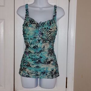 Tankini Bathing Suit Top Bathing Suit Top  Sz 12